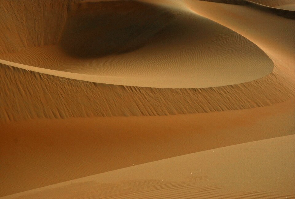 Landscape dune texture