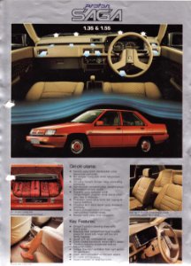 (1985) Proton Saga brochure pg.1 photo