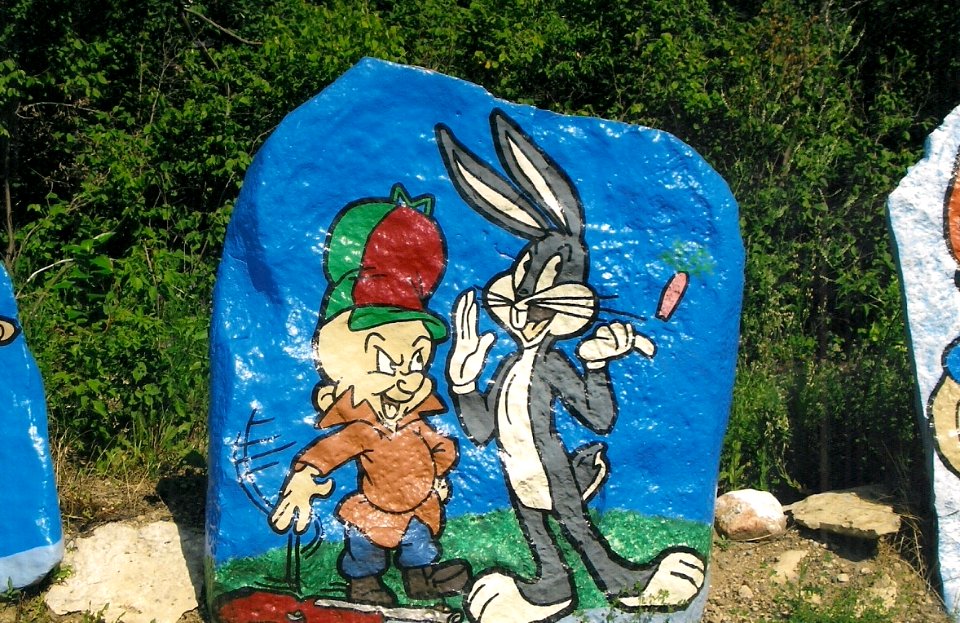 Middle Lake, Saskatchewan - Elmer Fudd, Bugs Bunny