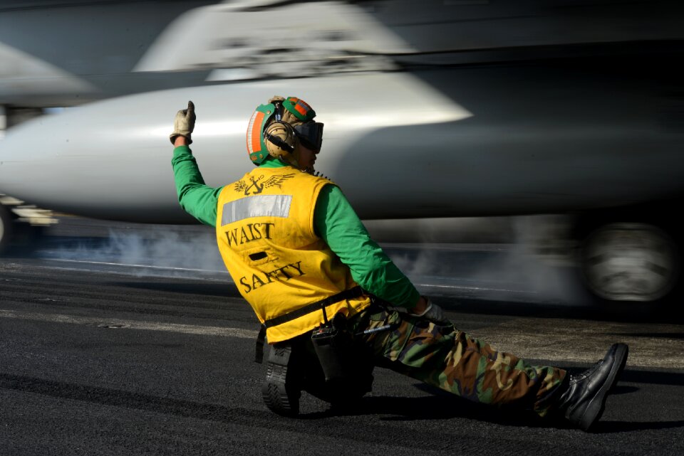 Jet aircraft carrier military