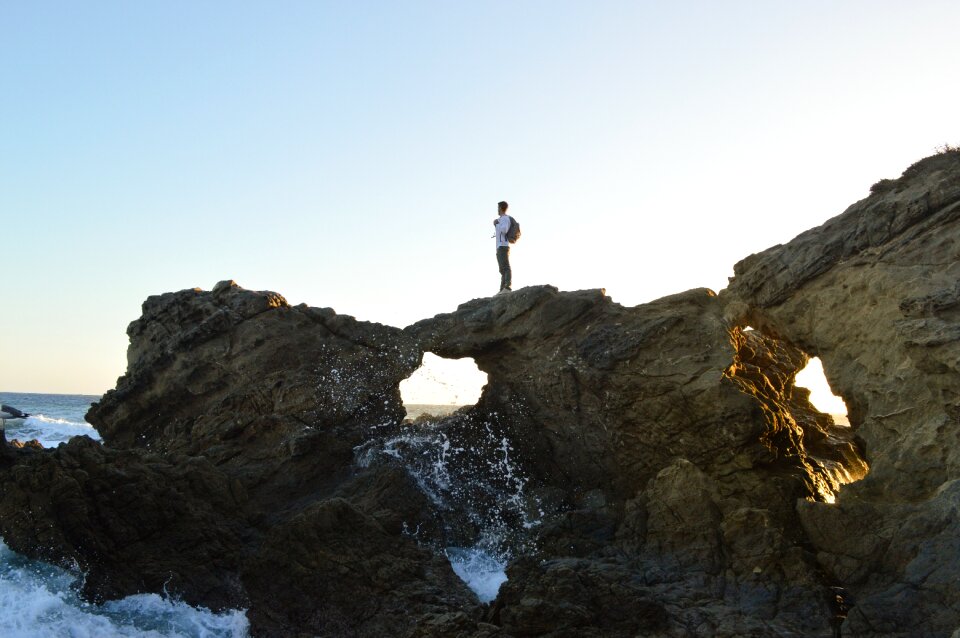Rocks ocean adventure