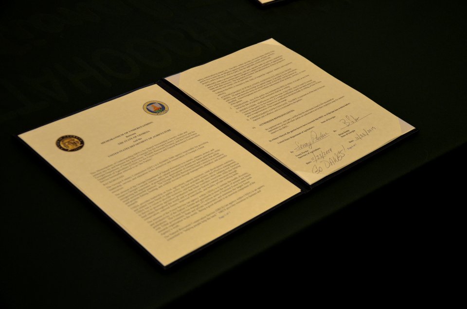 Georgia Shared Stewardship Agreement Signing Ceremony