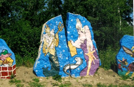 Middle lake, Saskatchewan - King Triton & Ursula