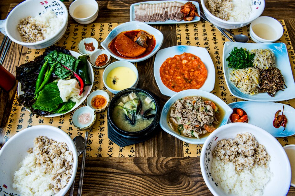 Korean korean food food photography
