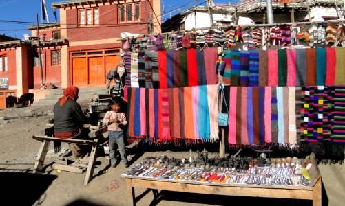 Morning in Muktinath