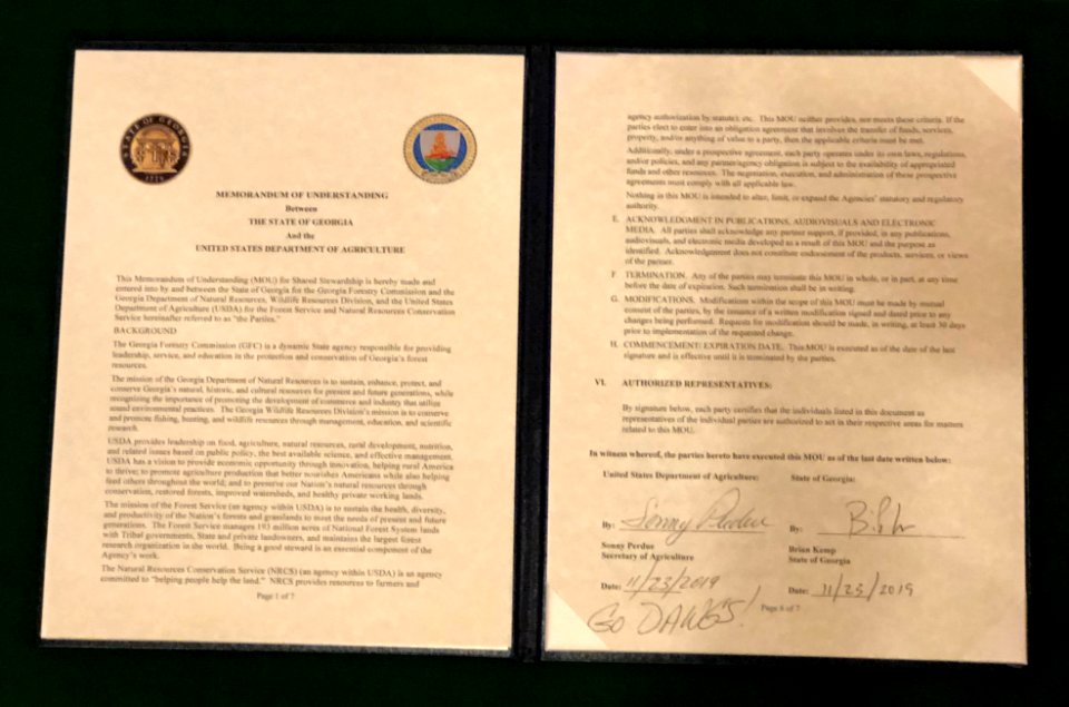 Shared Stewardship Agreement