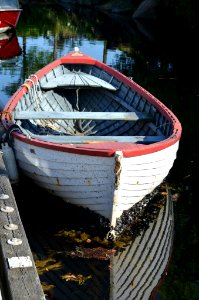 Row boat in Nanaimo Harbour