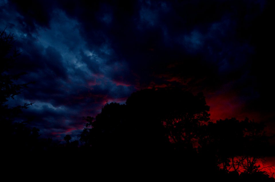 Red Sky at Night in Nanaimo