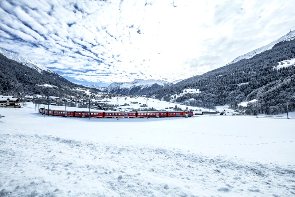 Klosters, Prättigau, Graubünden, Schweiz