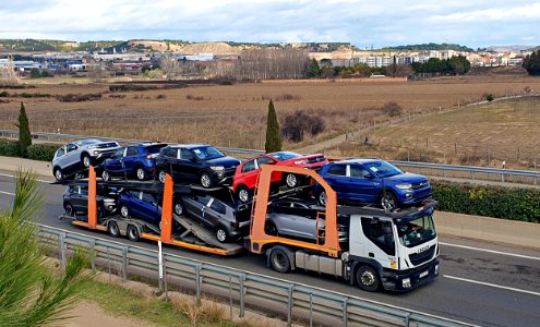 Iveco truck.