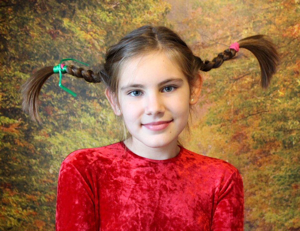Smile hairstyle emotions