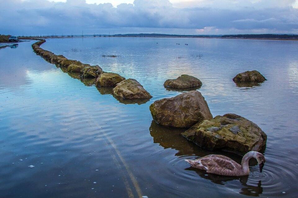 Nature stone water