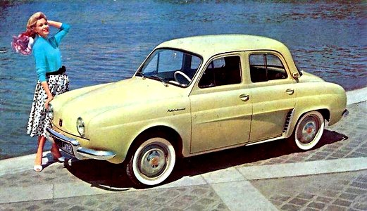 Renault Dauphine.