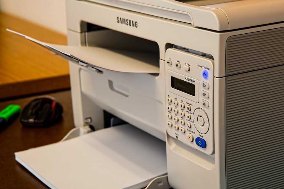 Fax scanner home office