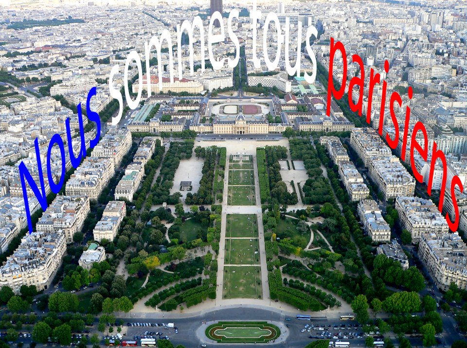 Nous sommes tous parisiens