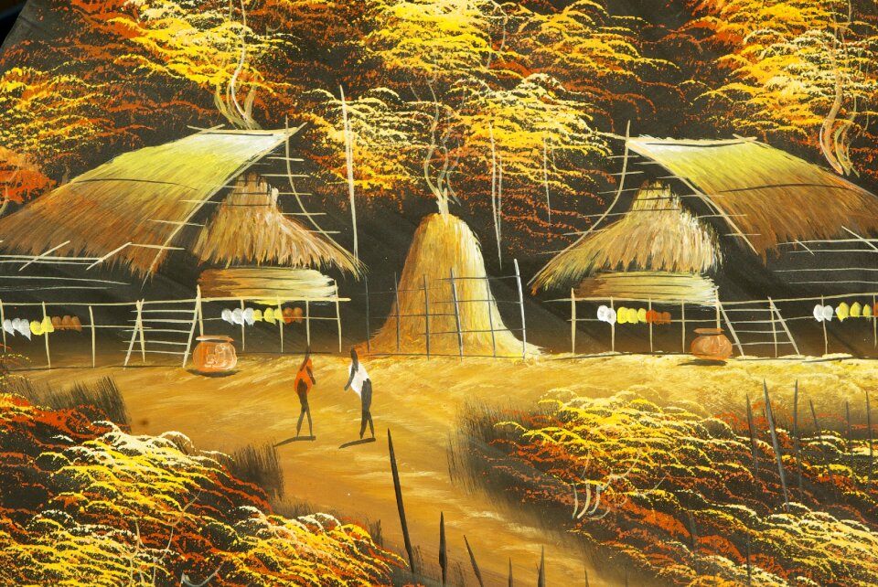Asia painting village