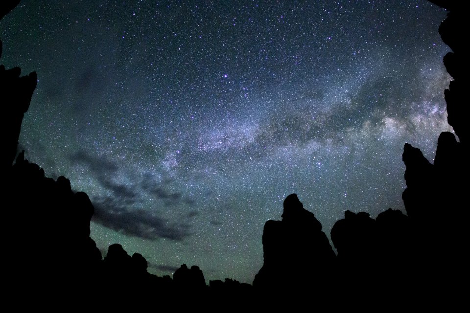 Milky Way over the Doll House