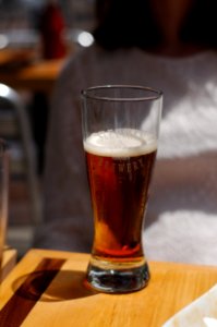 Beer at the Montreal Poutine