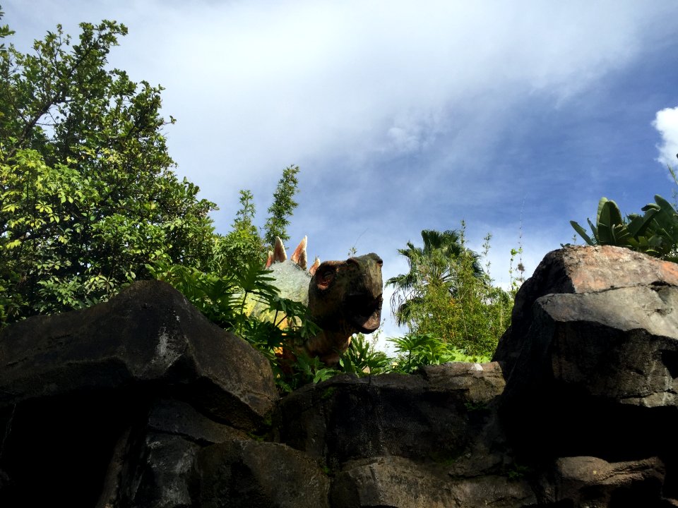 Jurassic Park ride in Universal Studios Florida
