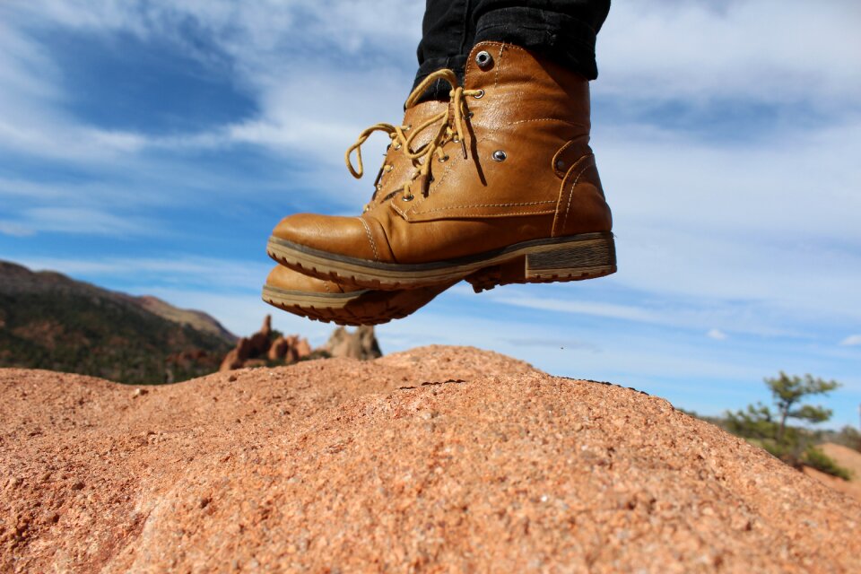 Adventure fashion hiking