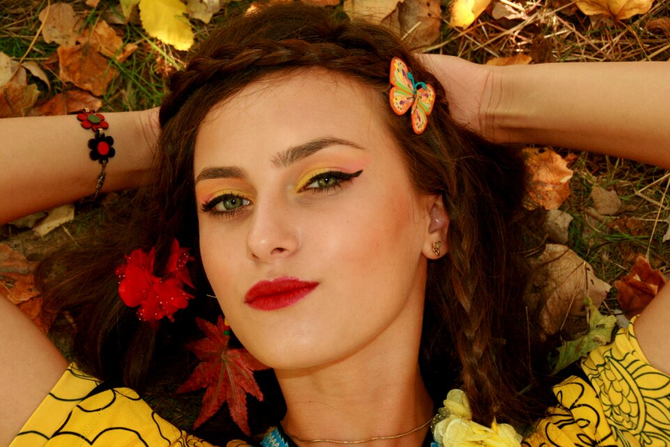 Portrait vegetation beauty