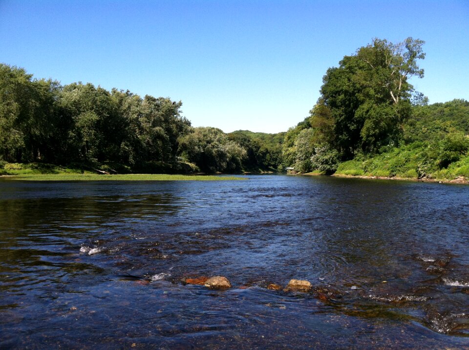 Outdoor freshwater creek