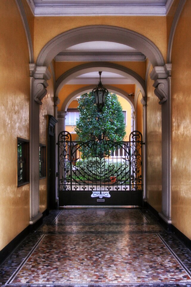 Archway portal entrance
