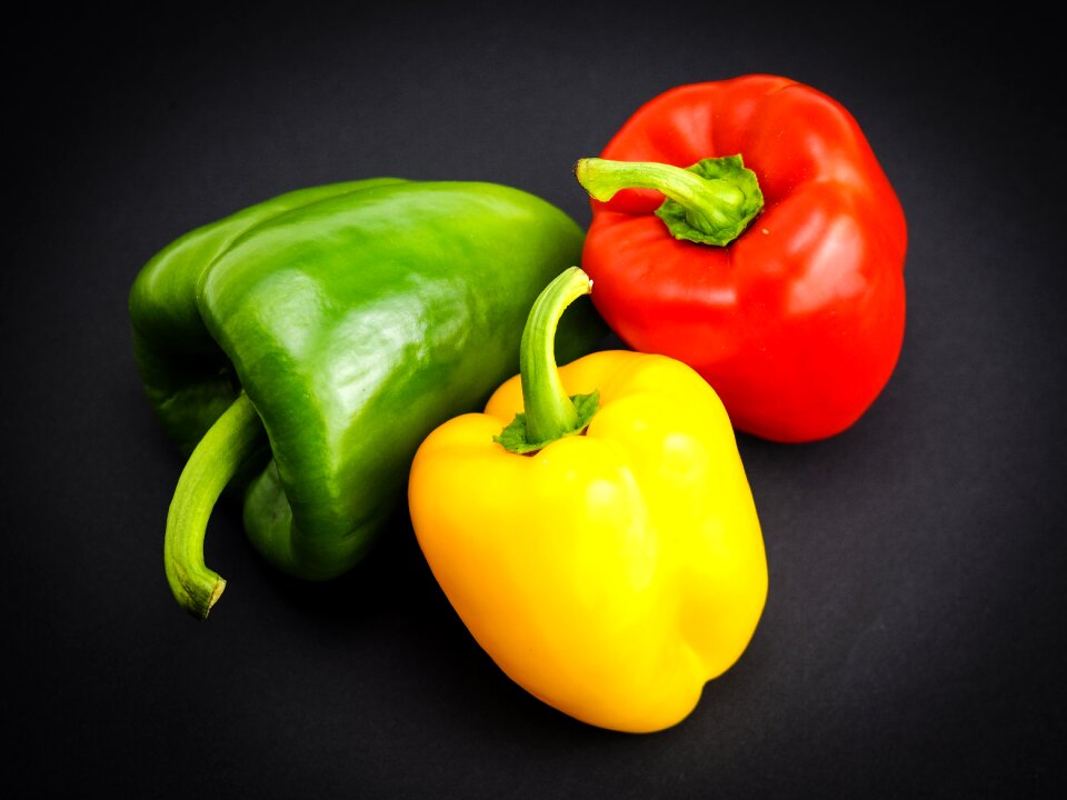 Food green green peppers