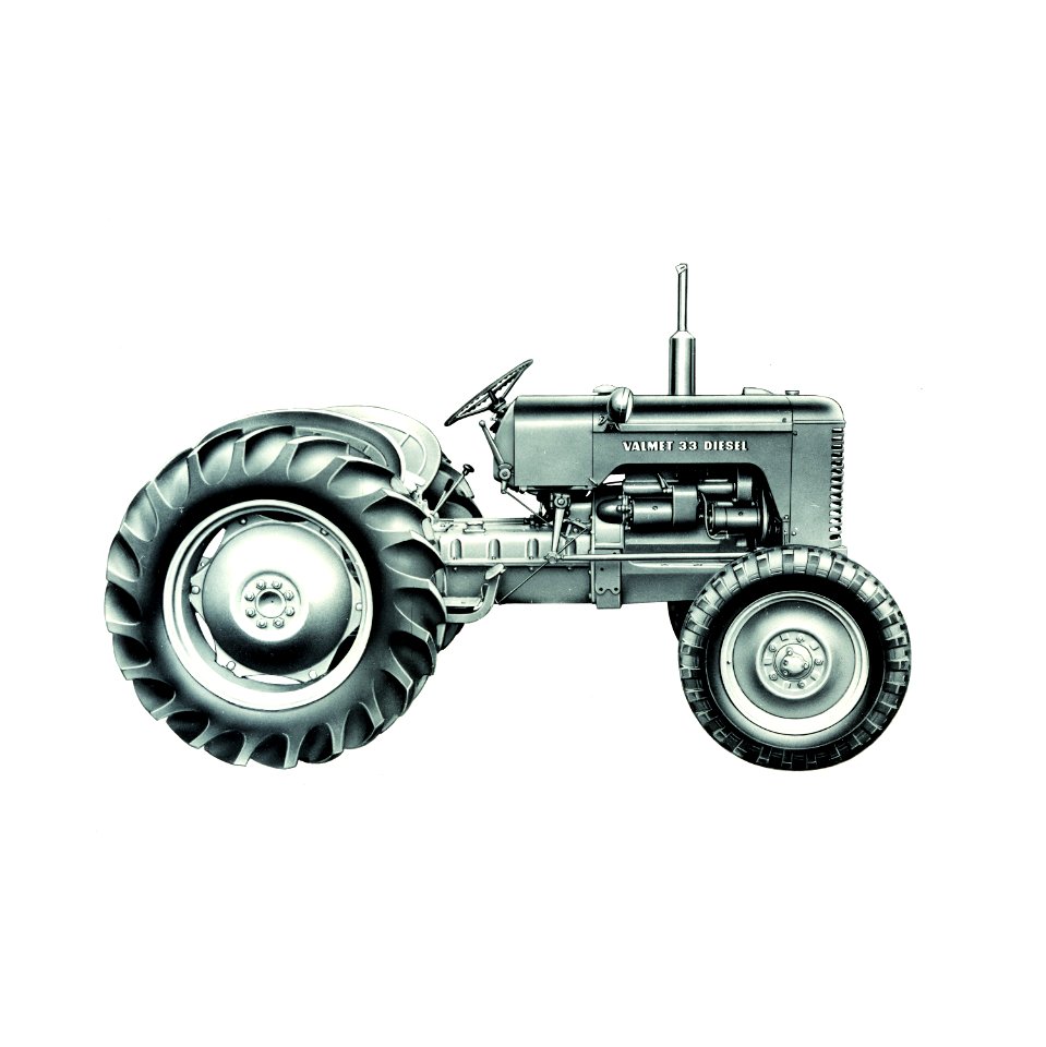Valmet 33 Diesel tractor