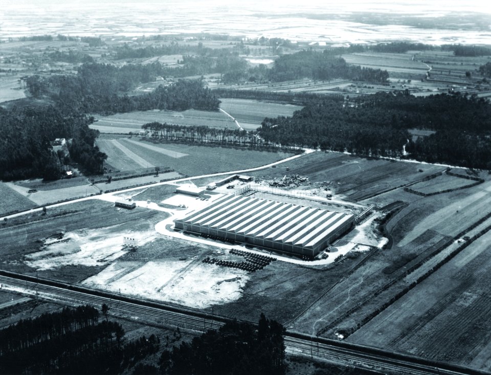 Valmet factory in Portugal at 60s