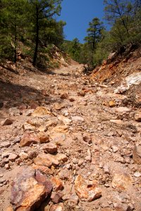 UPPER HUMBOLDT CYN, Patagonia Mts, scc -003 (8-3-12) approach road -03