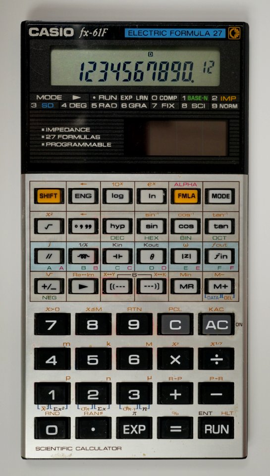 Casio FX-61F Scientific Calculator
