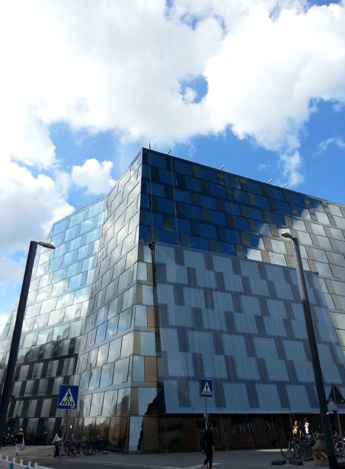 Clouds university library freiburg