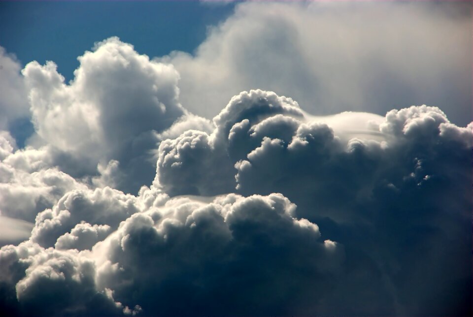 Clouds sky clouds form
