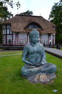 Buddha sculpture japanese home photo