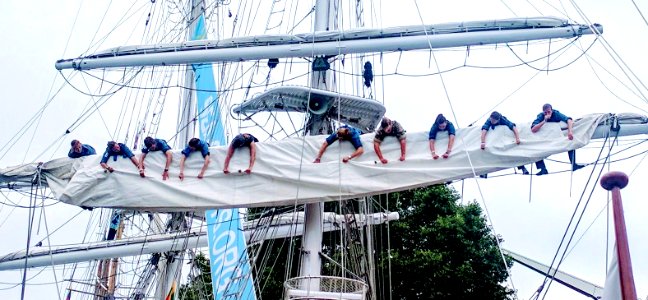 Sea Cadets training, TS Royalist
