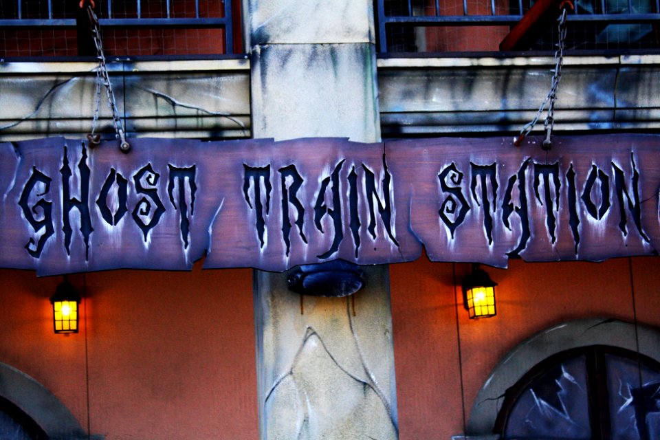 Ghost Train Station.