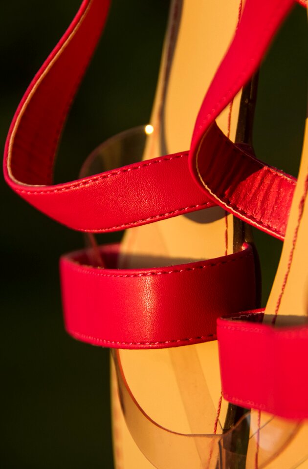 Fashion pink straps
