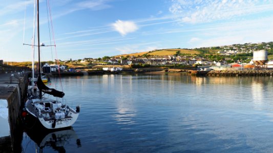 Xtra Staerk in the Wicklow harbour