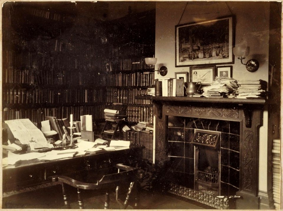 Mr. Walter Besant's Study