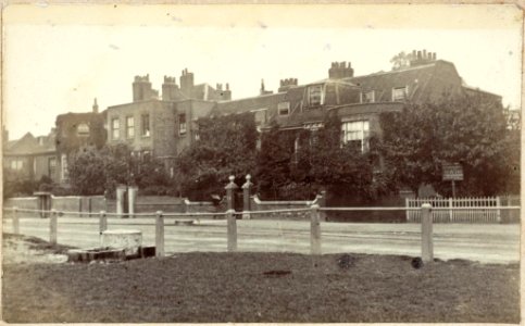 Crown houses on the Green, Hampton Court photo