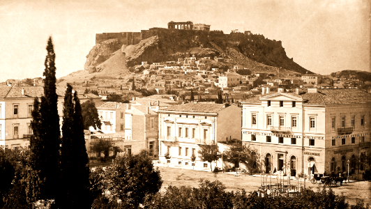Atticas Hotel, Syntagma Sq., 1882 photo