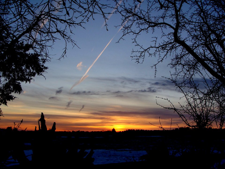 Sunset 24 February 2009