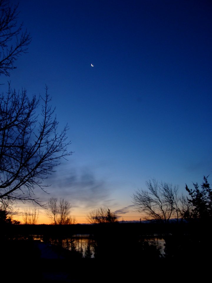 Dawn over Lake Consecon, 23 November 2008