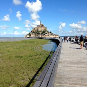 Brittany st michel france
