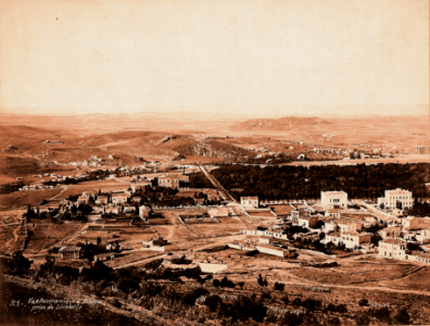 Panorama of Athens, from Lykavittos (1873)