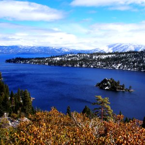 Lake Tahoe, Emerald Bay, Cal/Nev photo