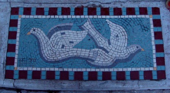 Montreal step mosaic