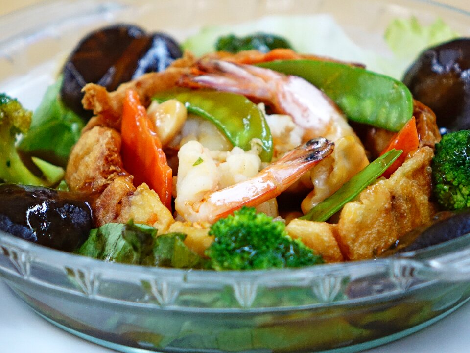 Stir fried vegetable cooking