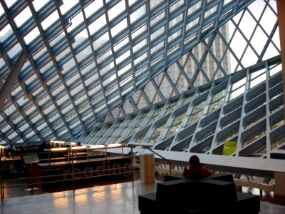 Betty Jane Narver Reading Room, Seattle Central Library photo